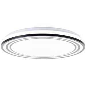 Modern taklampa svart, Merlijn, 36W, white switch LED, met fjärrkontroll