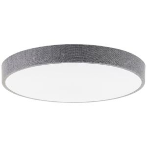 Rustik plafond grå, Soeraya, 36W, varm till kall vit justerbar LED, met fjärrkontroll