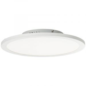 Modern plafond vit, Bonny, 24W, justerbar ljusfärg LED, met fjärrkontroll