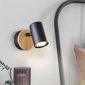 Modern väggspotlight brun, Karam