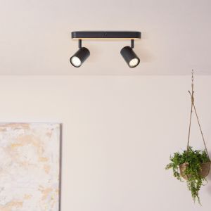 Modern spotlight tak brun, Karam