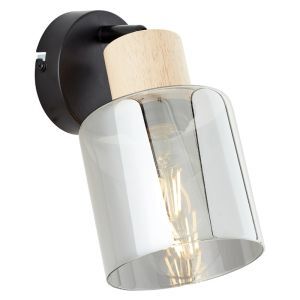 Modern vägglampa grå, Serkan