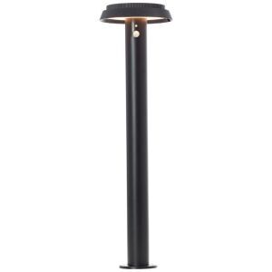 Metall golvlampa utomhus solcell svart, Ridvan, 4W, 3000K LED, IP44