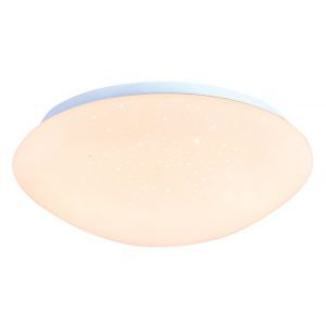 Plast plafond vit, Djalissa, 12W, 4000K LED