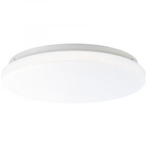 Plast plafond vit, Julie, 18W, 4000K LED