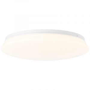 Plast taklampa med sensor vit, Julie, 18W, 3000K LED