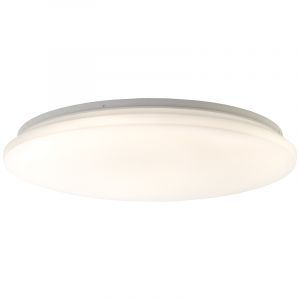 Plast plafond vit, Julie, 36W, varm till kall vit justerbar LED, met fjärrkontroll