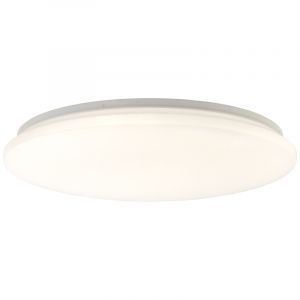 Plast plafond vit, Julie, 36W, justerbar ljusfärg LED, met fjärrkontroll