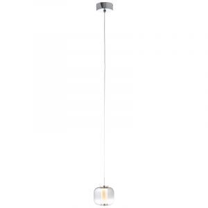 Design fönsterlampa krom, Emmely, 7W, 3000K LED