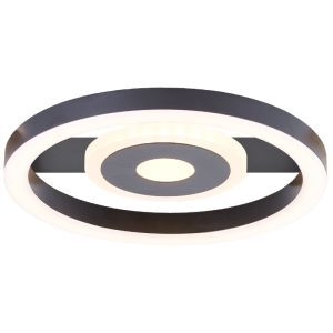 Design plafond svart, Konrad, 9W, 3000K LED