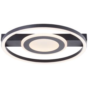 Design plafond svart, Konrad, 20W, 3000K LED
