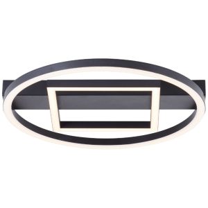Design plafond svart, Konrad, 20W, 3000K LED