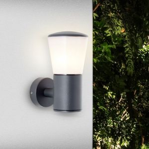Modern utelampa antracit, Rawi, IP44