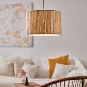 Rustik fönsterlampa beige, Wenda