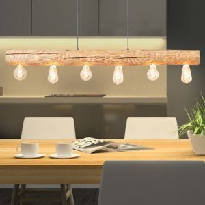 Trä fönsterlampa brun, Sibren