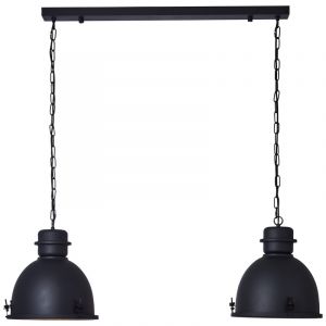 Industri fönsterlampa svart, Senna