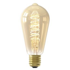 Dimbar Calex E27 Edison lampa LED bärnstensfärgad, 3,8W, 2100K