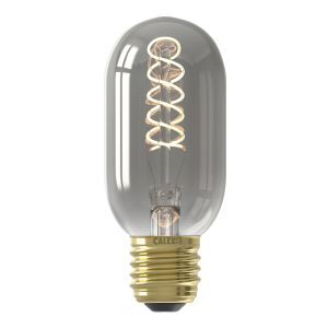 Dimbar Calex E27 rörlampa LED grå, 4W, 1800K