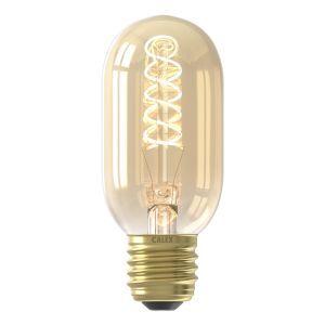Dimbar Calex E27 rörlampa LED bärnstensfärgad, 5,5W, 2100K