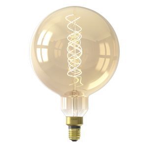 Dimbar Calex E27 filamentlampa bärnstensfärgad, 3W, 2200K