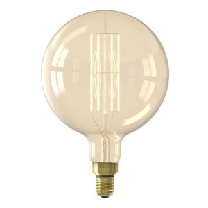 Dimbar Calex E27 filamentlampa bärnstensfärgad, 10,5W, 2100K