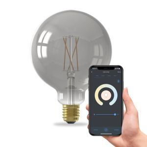 Calex smart LED lampa E27 grå, 7W, 1800K