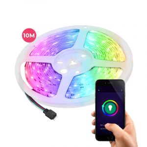 10 meter smart WiFi LED slinga, 30w, RGB (alla färger)