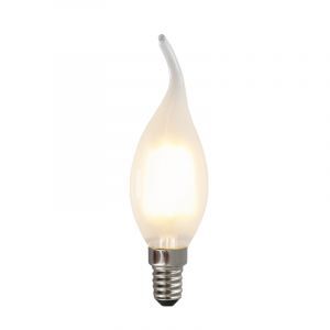 Dimbart Olucia E14 LED-spetsljus, 3w, Vitt glas, 2700k