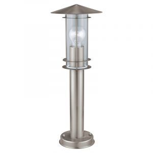 Silver modern utelampa rostfritt stål, Arabella, IP44