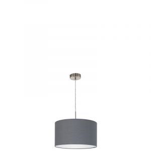 Grå modern fönsterlampa tyg, Abano