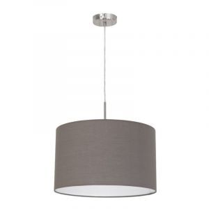 Antracit modern fönsterlampa tyg, Abano