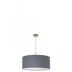 Grå modern fönsterlampa tyg, Abano