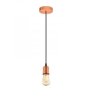 Koppar vintage fönsterlampa metall, Christel