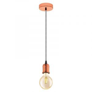 Koppar vintage fönsterlampa metall, Christel