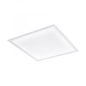 Vit modern plafond aluminium, Cathy, 40W, 4000K LED