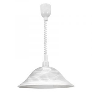 Vit fönsterlampa glas, Klaas