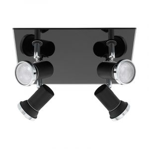 Krom modern spotlight tak stål, Jasmijn, IP44
