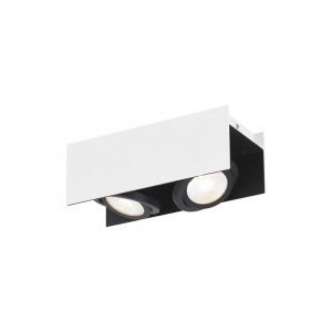Vit design taklampa aluminium, Patrik, 5W, 3000K LED