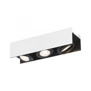 Vit design taklampa aluminium, Patrik, 5W, 3000K LED