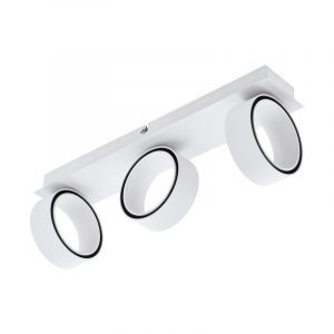 Krom modern spotlight tak aluminium, Gabi, 5W, 3000K LED