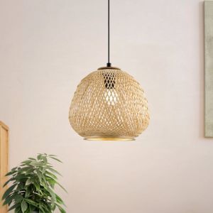 Rustik fönsterlampa trä, Nicole