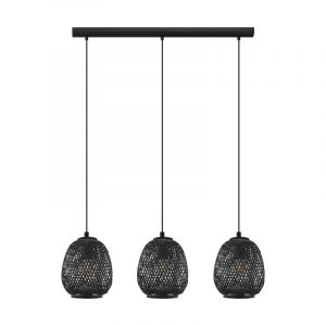 Trä fönsterlampa svart, Nicole