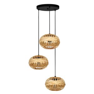 Brun rustik fönsterlampa metall, Firenze