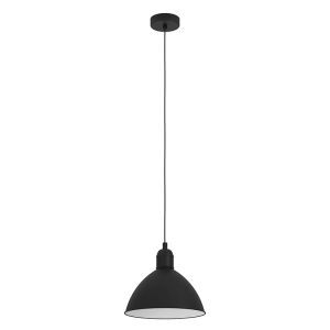 Svart industri fönsterlampa aluminium, Nuno