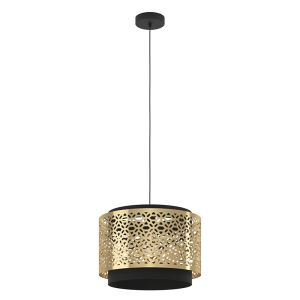 Mässing retro fönsterlampa stål, Quincy
