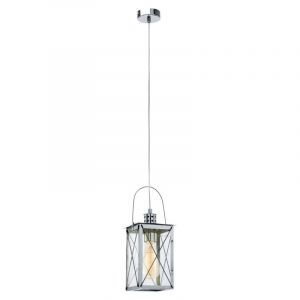 Krom vintage fönsterlampa metall, Abderrahim