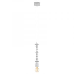 Trä fönsterlampa vit, Abel