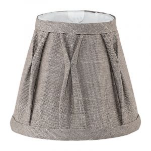 Grå klassisk lampskärm tyg, Noah
