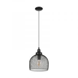 Svart industri fönsterlampa stål, Aerys
