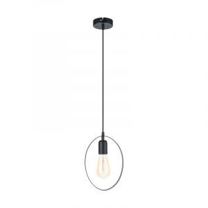 Svart retro fönsterlampa metall, Aida